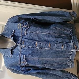 Vegas Blues 4 Queens Hitel & Casino Jean Jacket